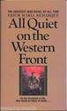 ÃÂ Remarque, Erich Maria: ALL QUIET ON THE WESTERN FRONT 1982 HC ARC